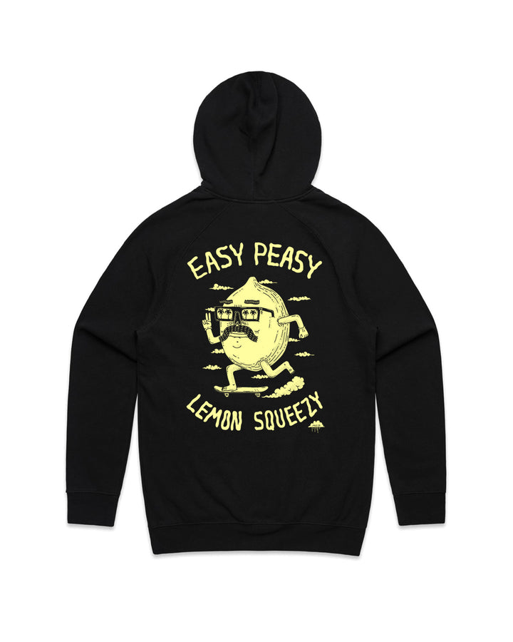 Easy Peasy Lemon Squeezy - Kids Hoodie - Black