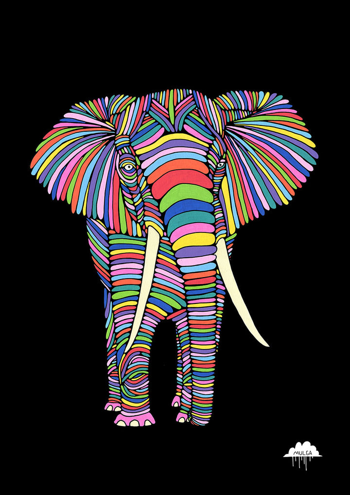 Eden the Elephant - Fine Art Print