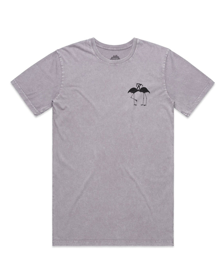 Filthy Flamingo Surf Gang - Men's Tee - Orchid Stone