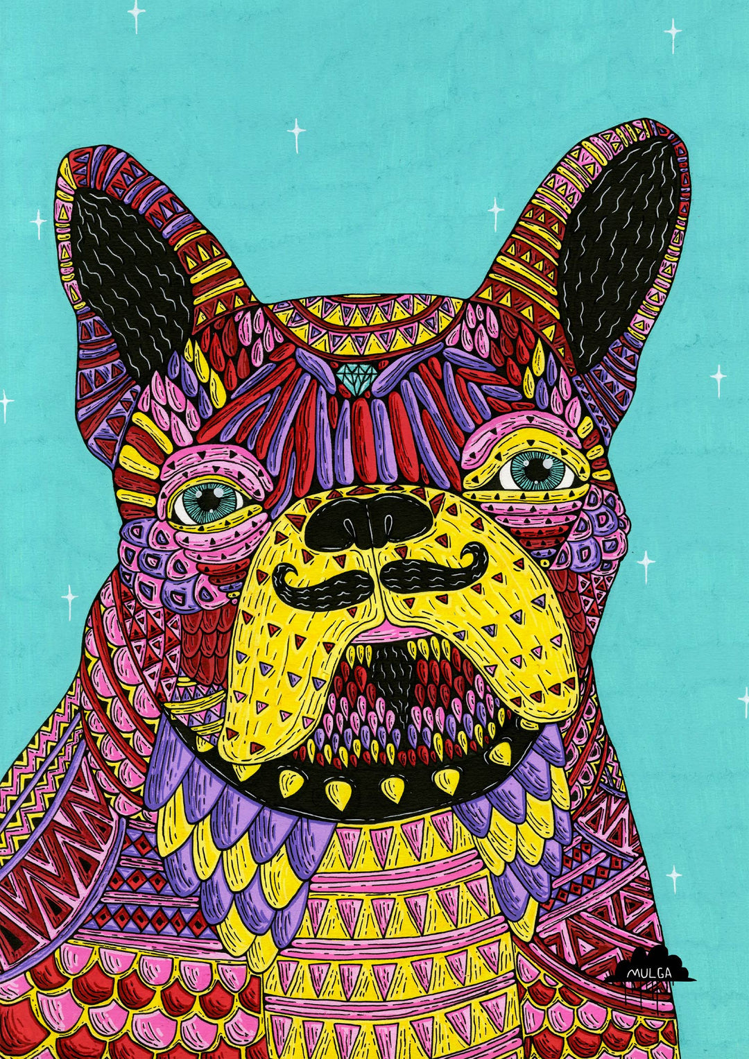 Franco the Frenchie - Fine Art Print