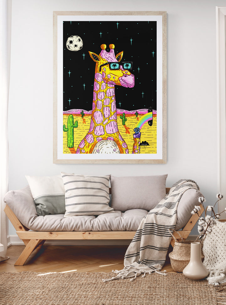 Julius the Giraffe - Fine Art Print