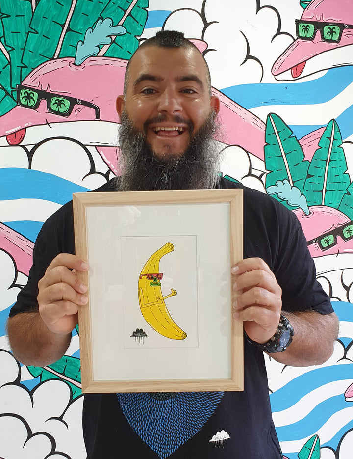 *SOLD* Bert the Banana - Original Painting