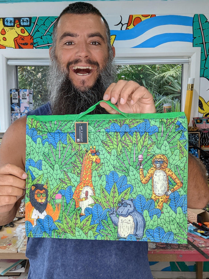 Mountain Head Marv Jungle Party - Book Bag