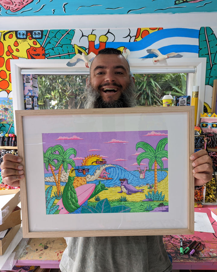*SOLD* Woonona Beach Party - Original Painting