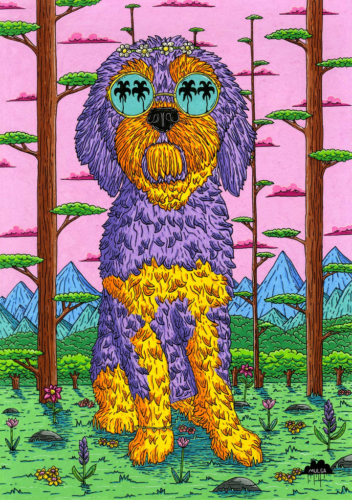 Juno the Doggie - Fine Art Print