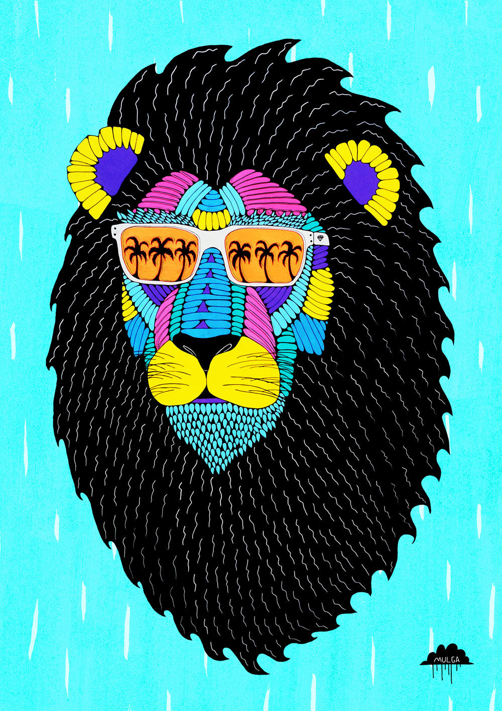 Leroy the Lion - Fine Art Print