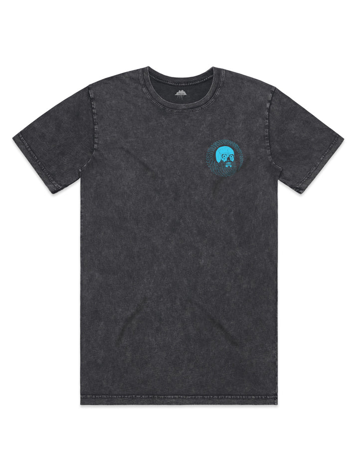 Full Circle Beard Club-Men's Tee-Black Stonewash