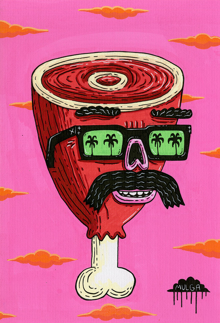 *SOLD* Meaty Max - Original Painting