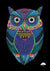 Michael the Magical Owl - Premium Giclée Fine Art Print