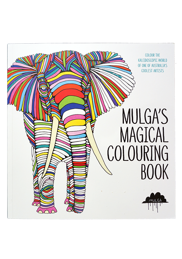 Mulga's Magical Colouring Book Mulga The Artist