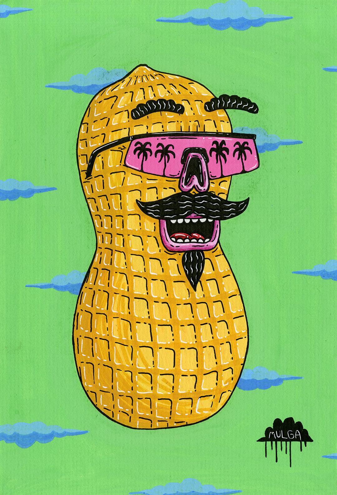 Pasquale the Peanut - Original Painting