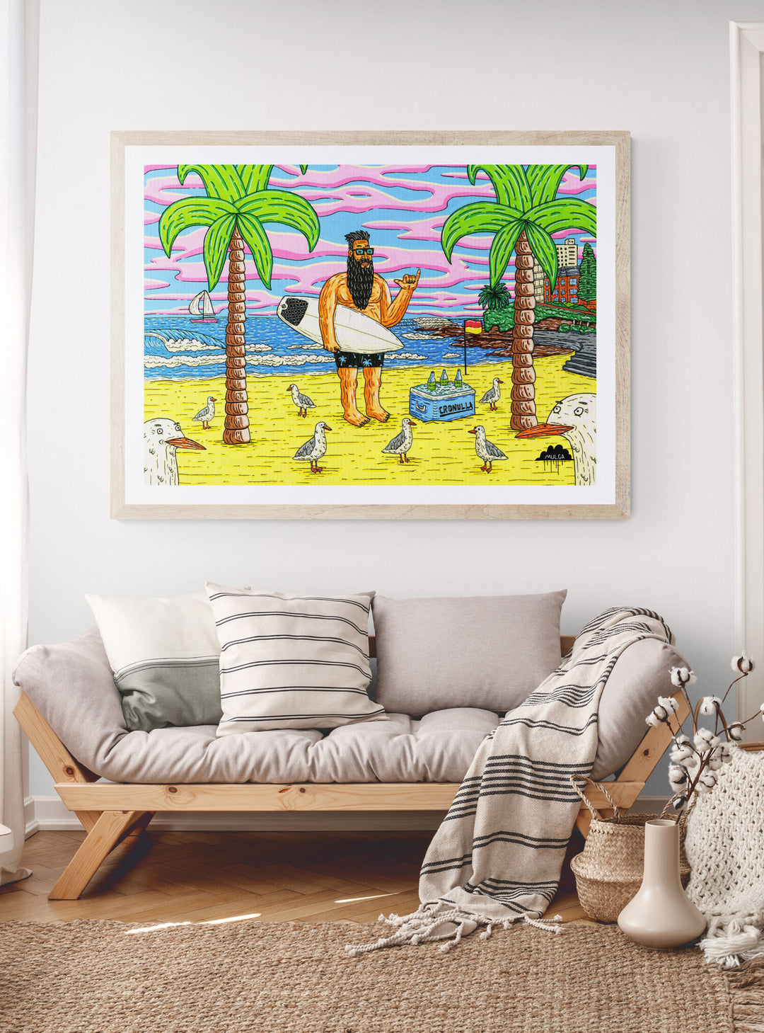 Clifford the King of the Point  - Fine Art Print