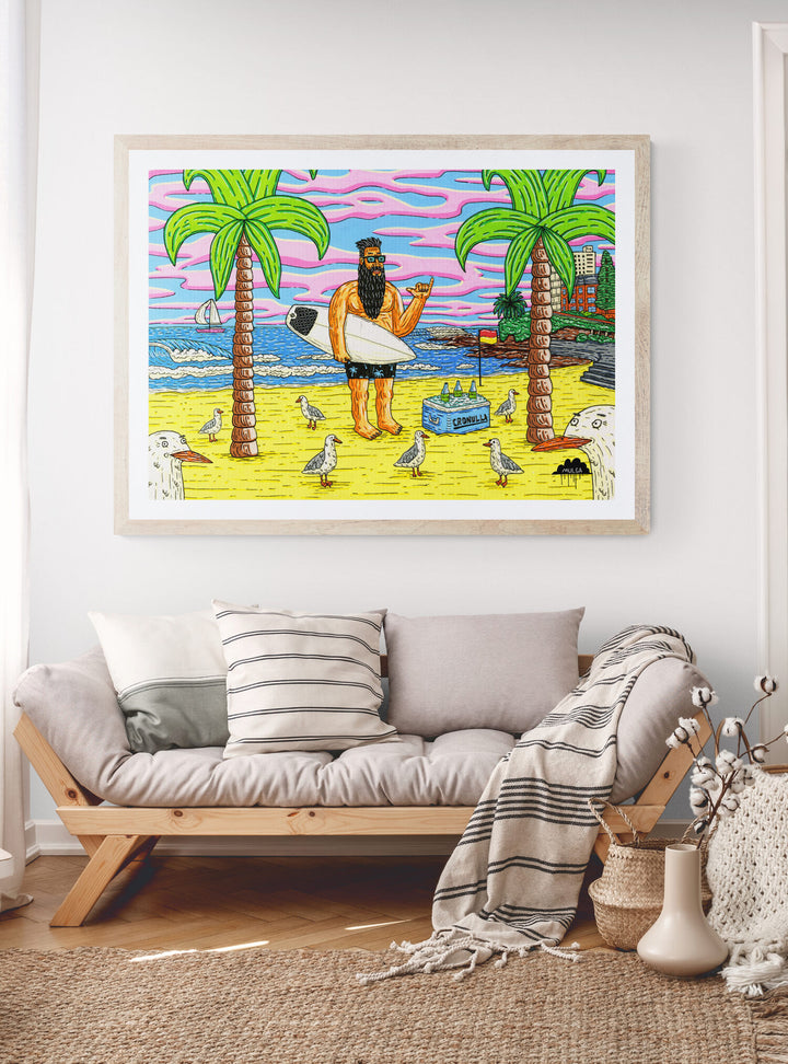 Clifford the King of the Point  - Fine Art Print