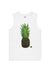 Pineapple Paul-Womens Tank-White-XL only