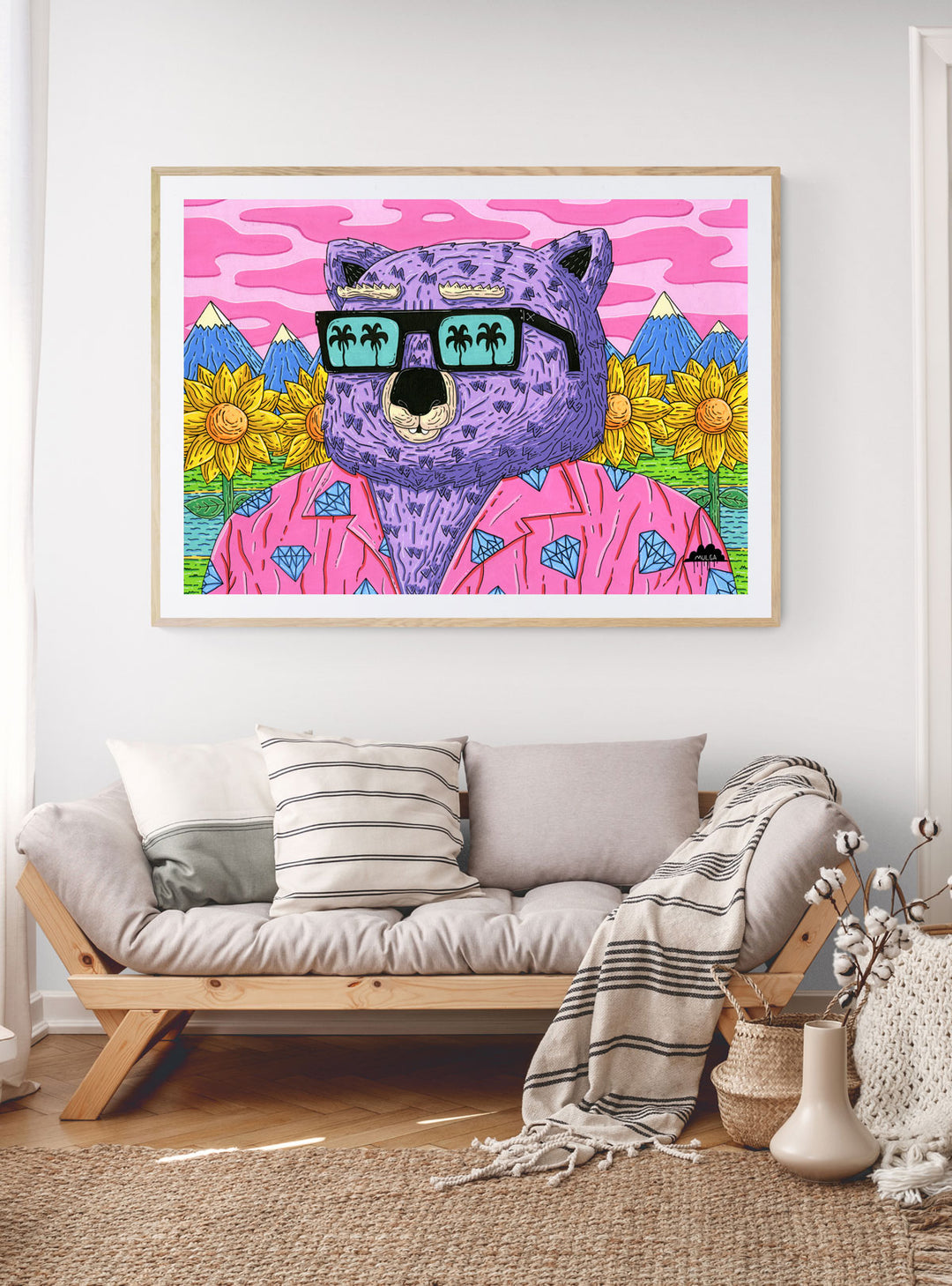 Romulus the Wombat - Fine Art Print