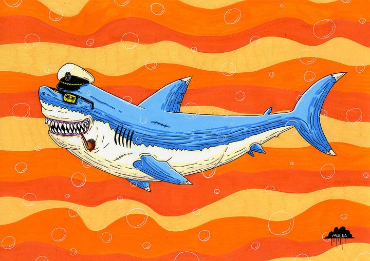 Shamus the Shark - Fine Art Print