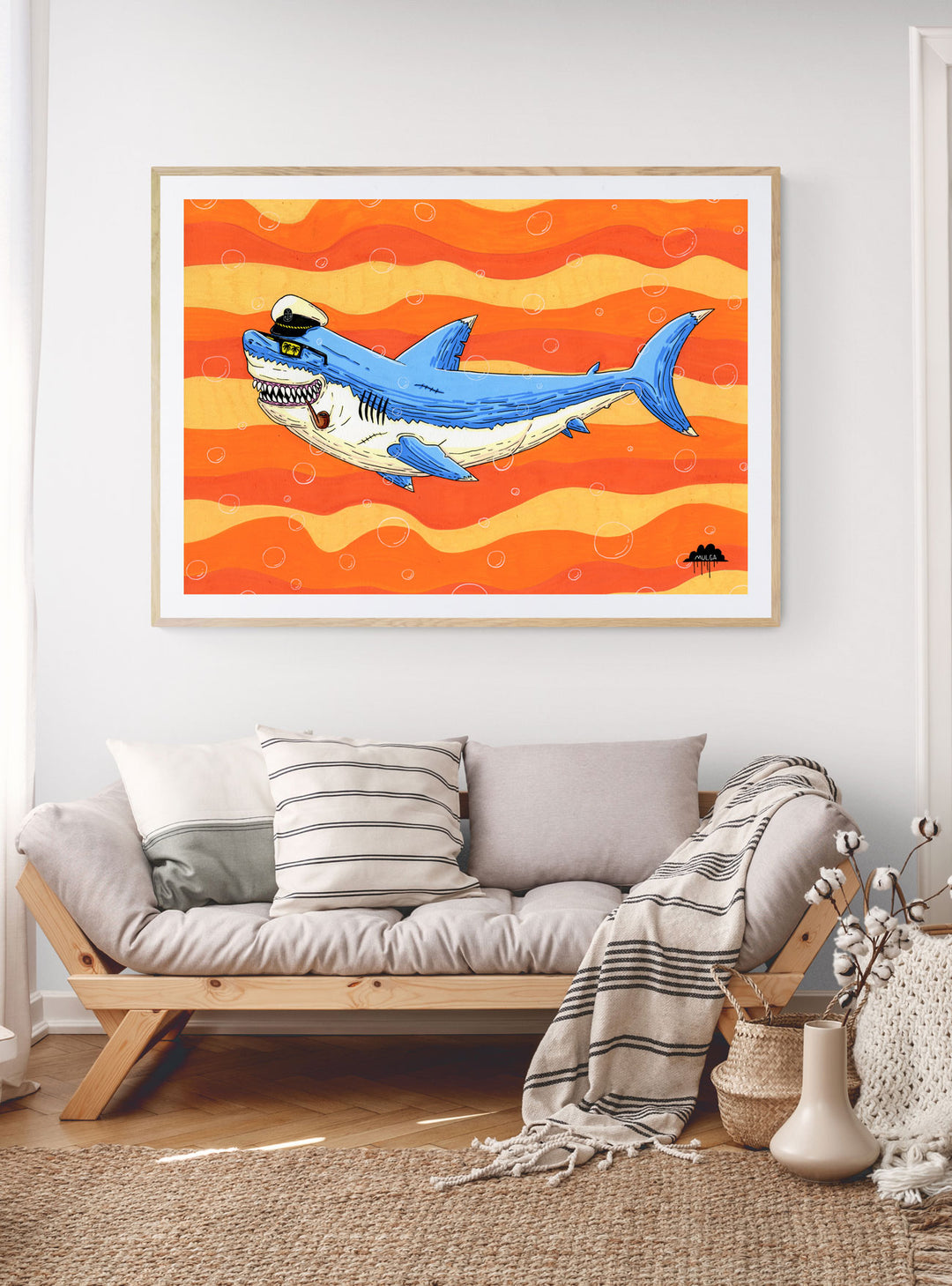 Shamus the Shark - Fine Art Print