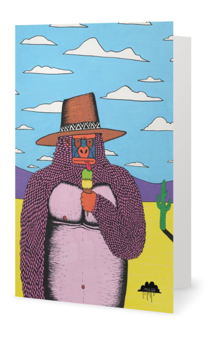 Sorbet Pete-Greeting Card