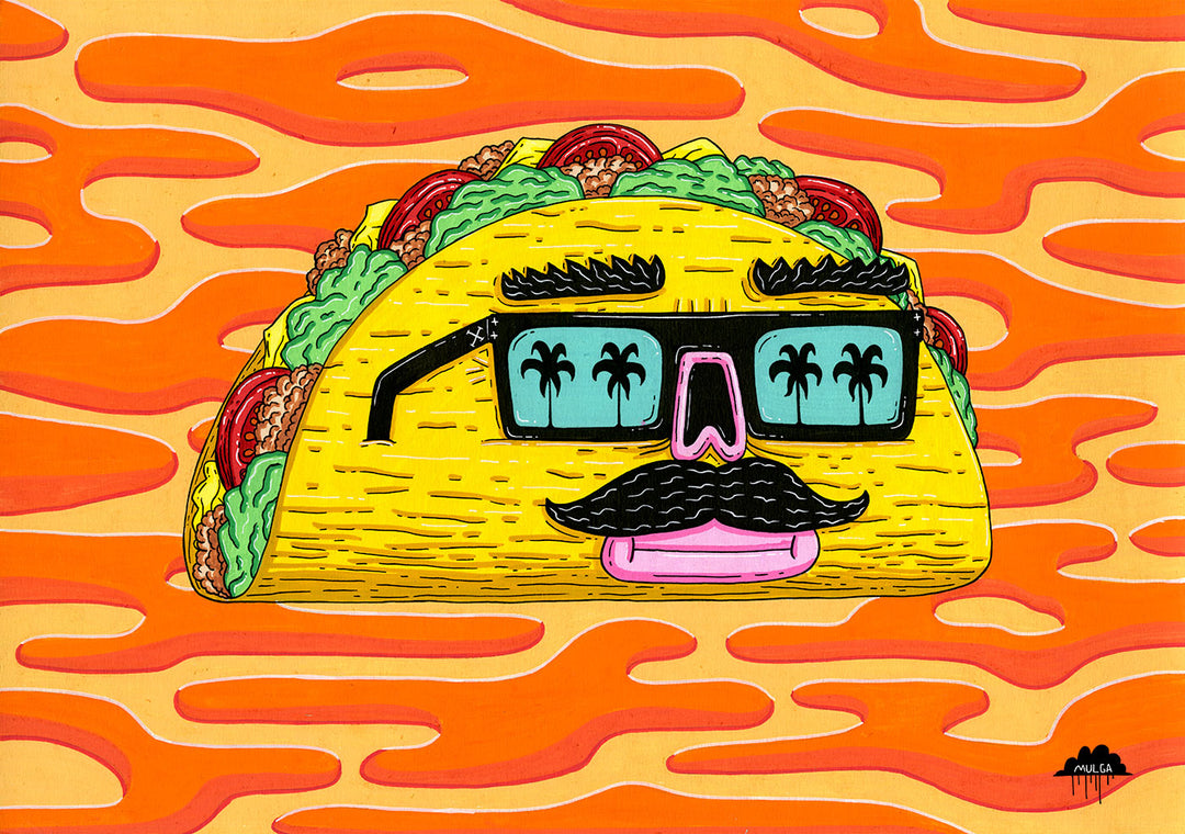 Tony the Taco - Fine Art Print