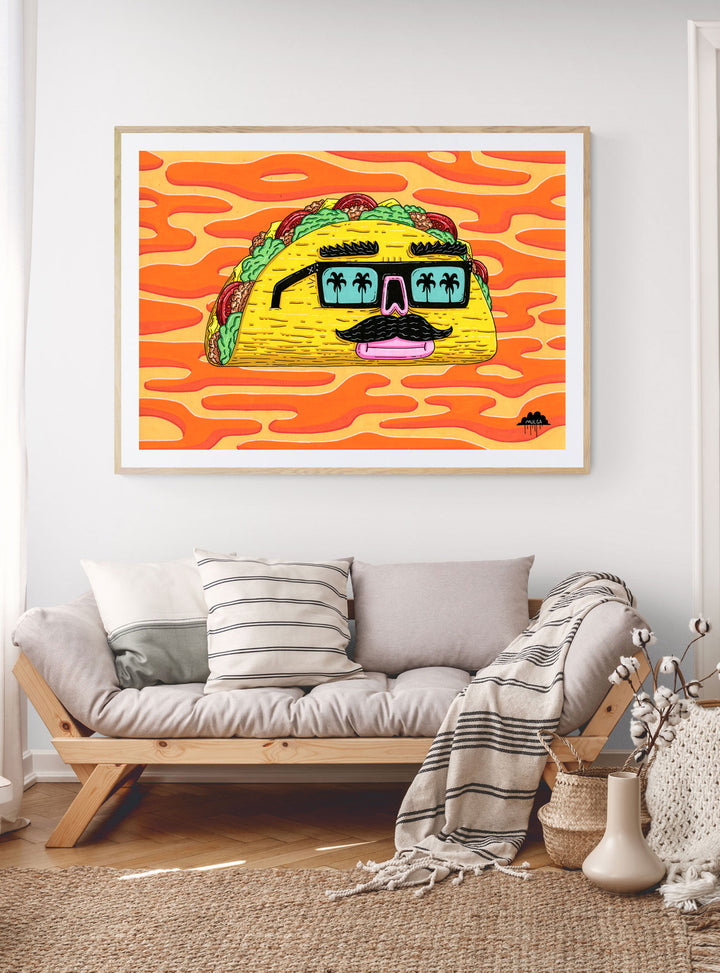 Tony the Taco - Fine Art Print