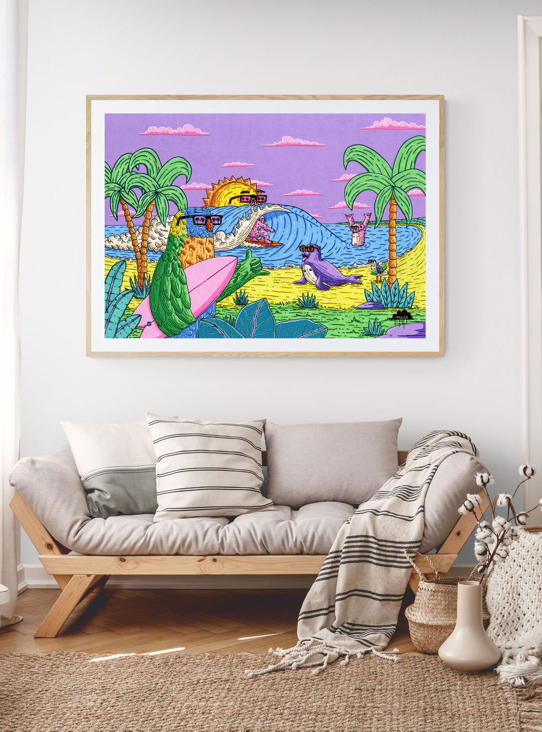 Woonona Beach Party - Fine Art Print