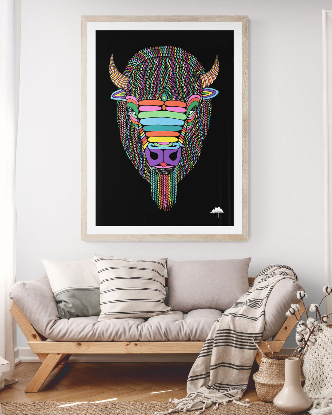 Barry the Bison - Fine Art Print