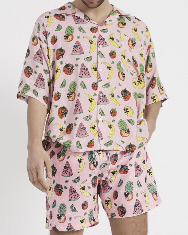 MULGA X BOARDIES APPAREL - FRUIT PARTY - PARTY SHIRT - MENS