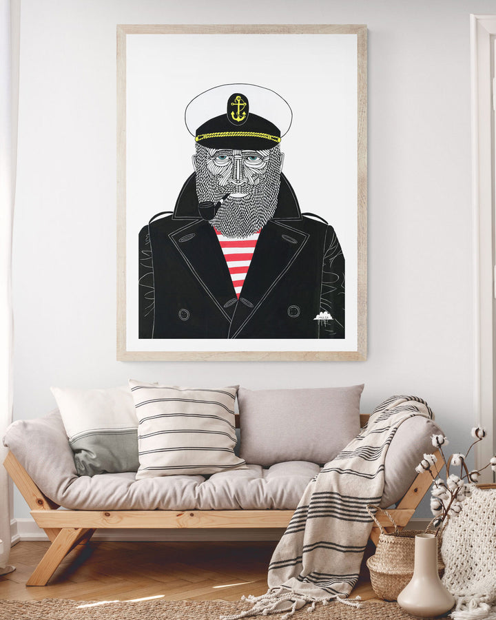 Captain Casey - Fine Art Print