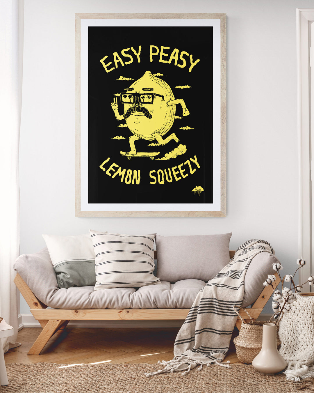 Easy Peasy Lemon Squeezy - Fine Art Print